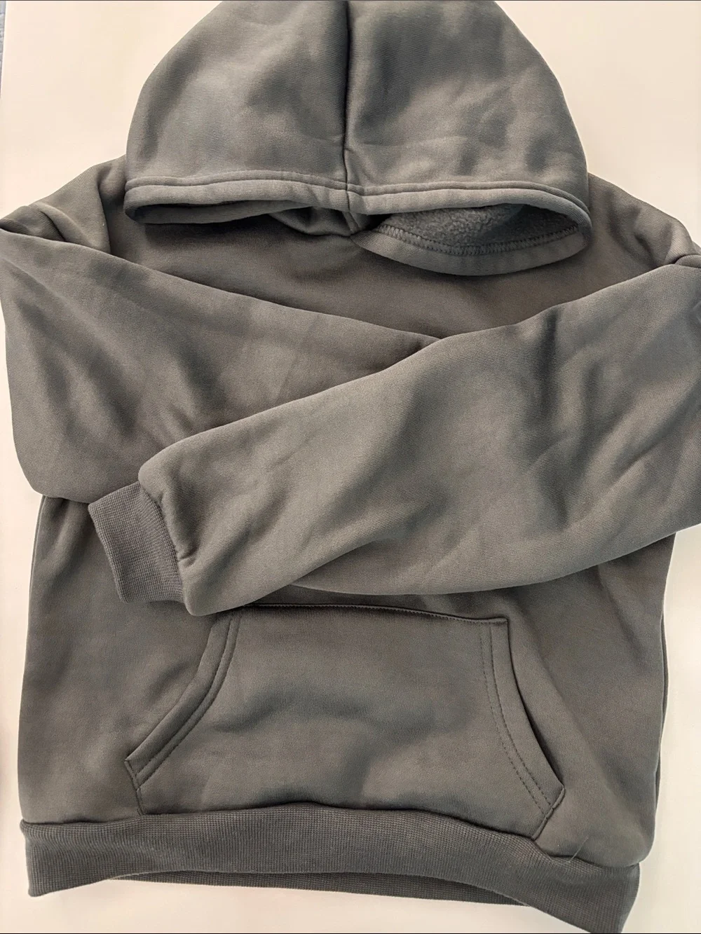Girls  Charcoal Jogger with Matching Cropped Hoodie